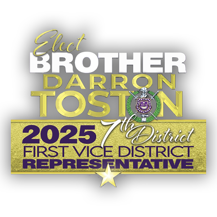 Darron Toston for 7thD First Vice District Representative